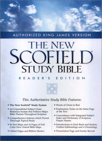 The New Scofield Study Bible, Kjv, Special Reader'S Edition: King James Version