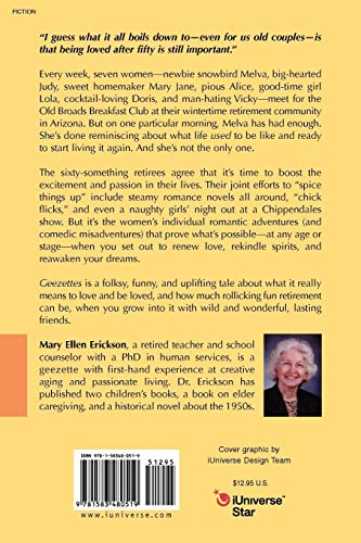 Geezettes: The Adventures of Seven Retired Women,Used