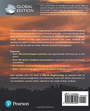 Engineering Economy, Global Edition,Used