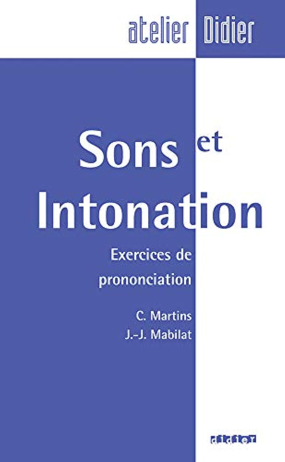 Sons et Intonation Livre (French Edition),Used