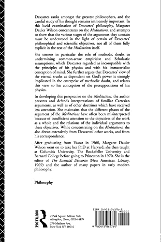 Descartes (Arguments of the Philosophers),Used