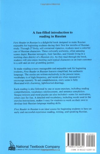 First Reader in Russian (NTC: FOREIGN LANGUAGE MISC),Used