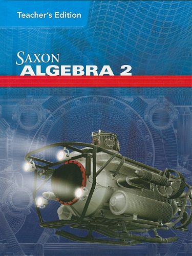Saxon Algebra 2 Teacher Edition,Used