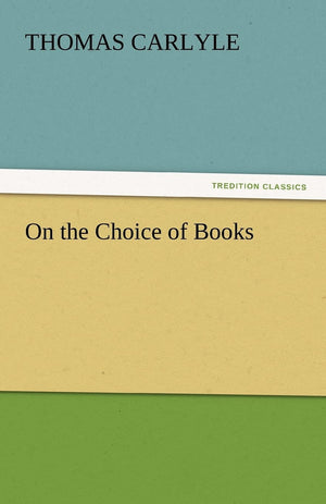 On the Choice of Books,Used