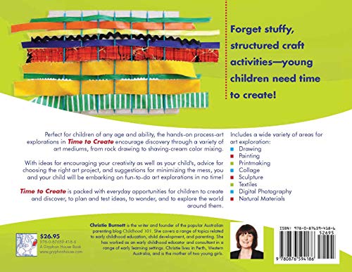 Time to Create: HandsOn Explorations in Process Art for Young Children,Used