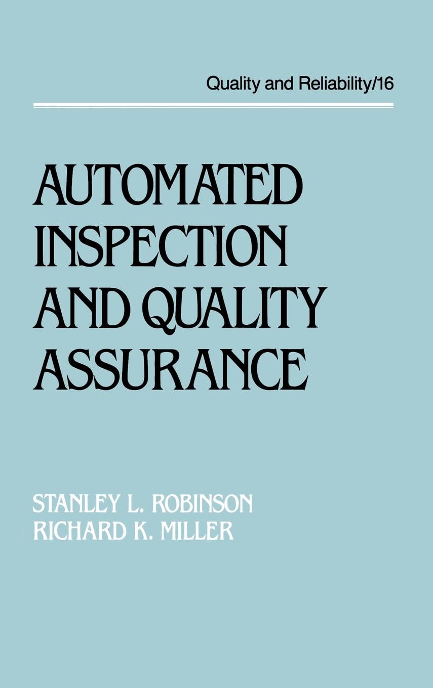 Automated Inspection And Quality Assurance (Quality And Reliability),Used