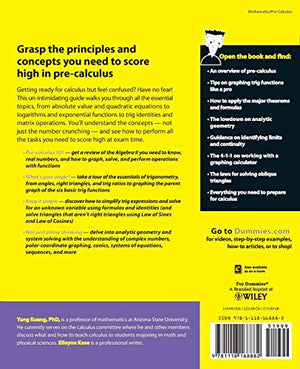 PreCalculus For Dummies, 2E,Used