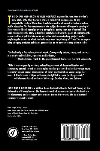 Why They Couldn't Wait,Used