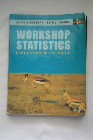 Workshop Statistics: Discovery with Data,Used