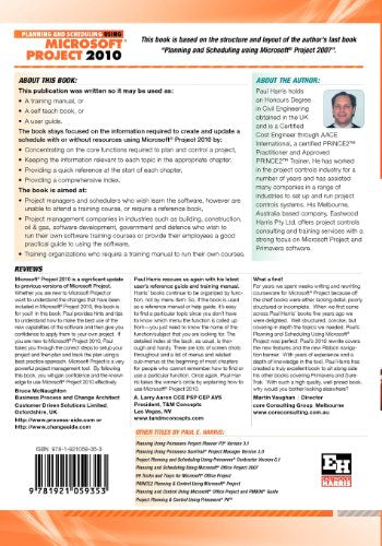Planning and Scheduling Using Microsoft Office Project 2010,Used