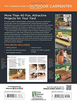 Black & Decker The Complete Guide To Outdoor Carpentry, Updated 2Nd Edition: Complete Plans For Beautiful Backyard Building Proj