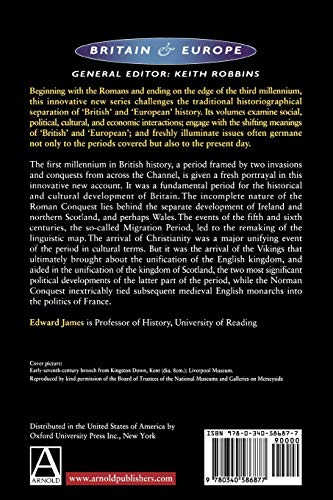 Britain In The First Millennium (Britain And Europe),New