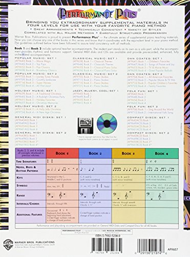 Performance Plus, Bk 4: Holiday Music  Christmas Memories,Used