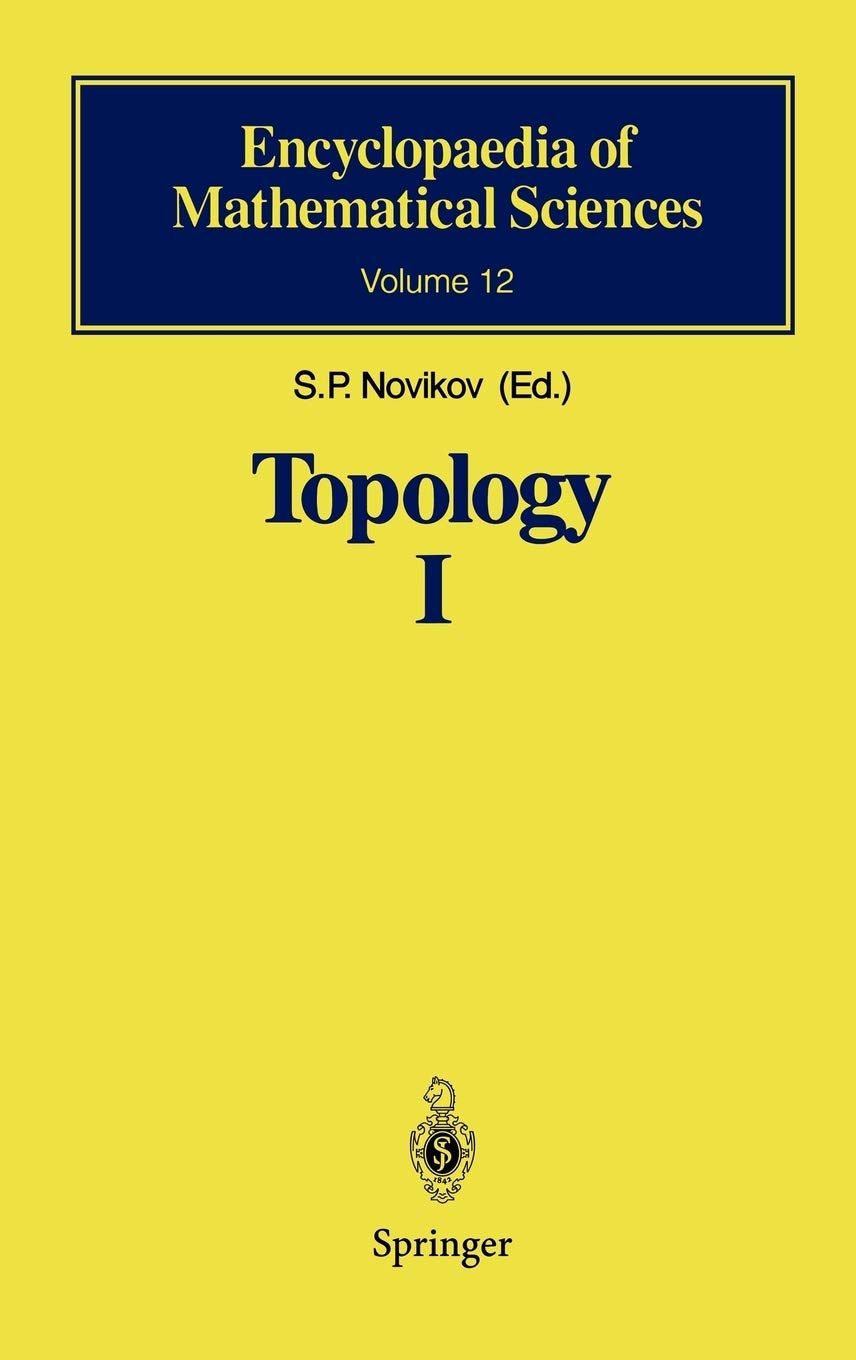 Topology I: General Survey (Encyclopaedia of Mathematical Sciences, 12),Used