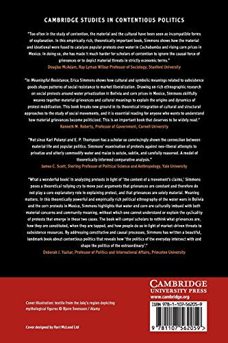 Meaningful Resistance: Market Reforms and the Roots of Social Protest in Latin America (Cambridge Studies in Contentious Politic,Used