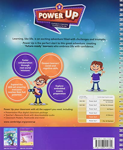 Power Up Level 2 Teacher's Book (Cambridge Primary Exams),Used