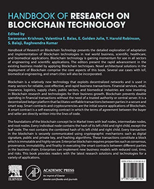 Handbook of Research on Blockchain Technology,Used
