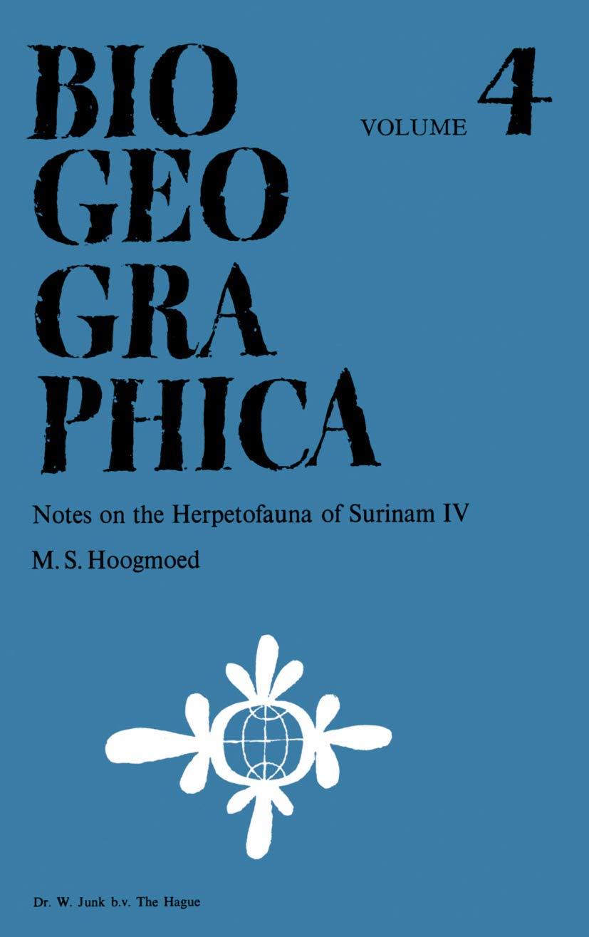 Notes on the herpetofauna of Surinam IV: The lizards and amphisbaenians of Surinam (Biogeographica, 4),New