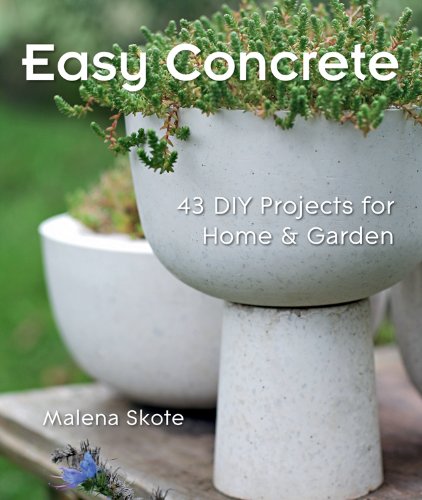 Easy Concrete: 43 DIY Projects for Home & Garden,Used