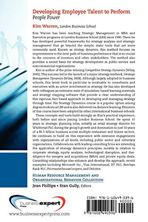 Developing Employee Talent to Perform: People Power,Used