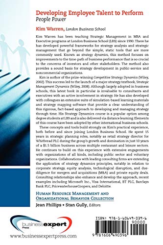 Developing Employee Talent to Perform: People Power,Used