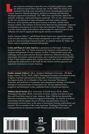 Crisis and Hope in Latin America: An Evangelical Perspective,Used
