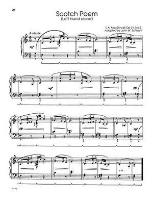 LeftHand Solos, Bk 2: Left Hand Alone (Schaum Method Supplement, Bk 2),Used