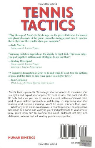 Tennis Tactics: Winning Patterns of Play,New
