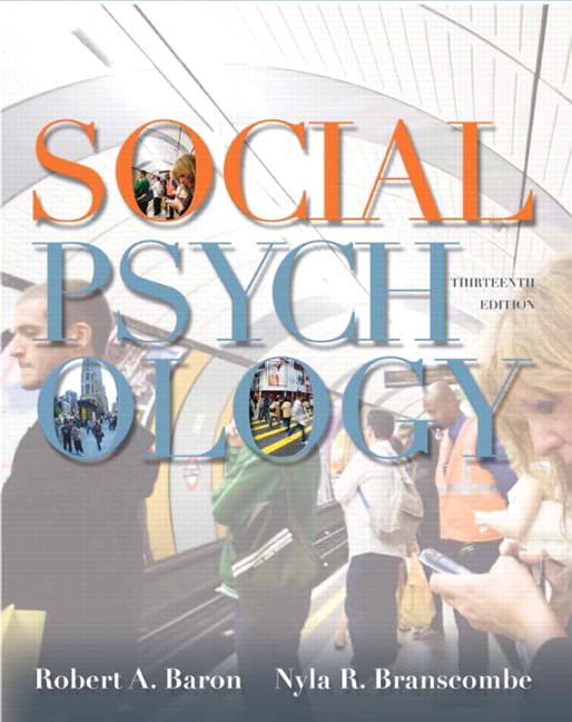 Social Psychology (13Th Edition)
