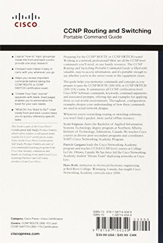 CCNP Routing and Switching Portable Command Guide,New