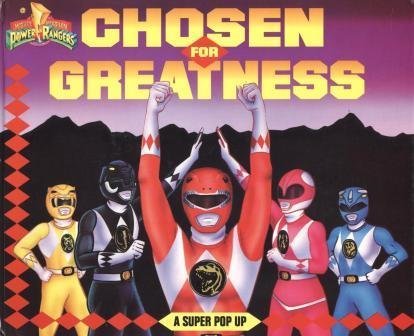Mighty Morphin Power Rangers: Chosen for Greatness  A Super Pop Up,Used