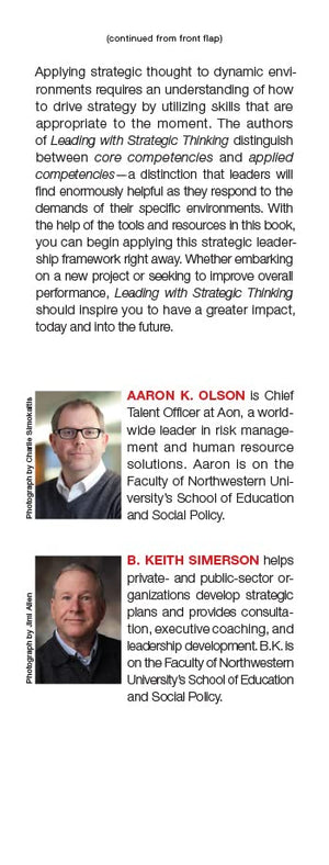 Leading with Strategic Thinking: Four Ways Effective Leaders Gain Insight, Drive Change, and Get Results,Used