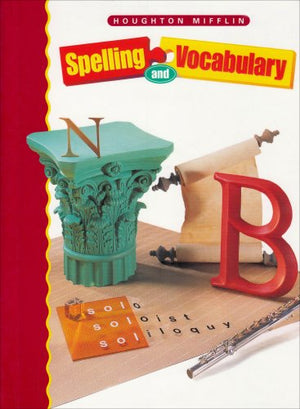 Houghton Mifflin Spelling: Student Edition Hardcvr Level 8 2000-new,New