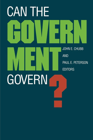 Can The Government Govern?,Used
