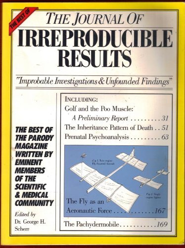 The Best Of The Journal Of Irreproducible Results,Used