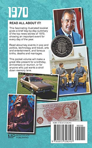 Events of 1970: news for every day of the year,Used