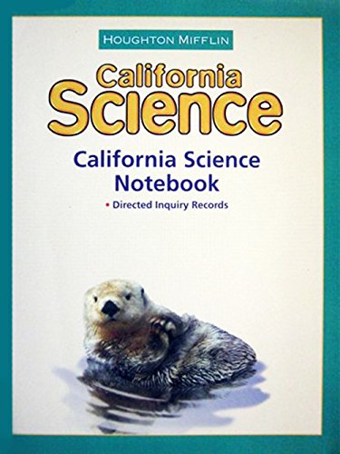 Houghton Mifflin Science: NoteBook Consumable Level 1,Used