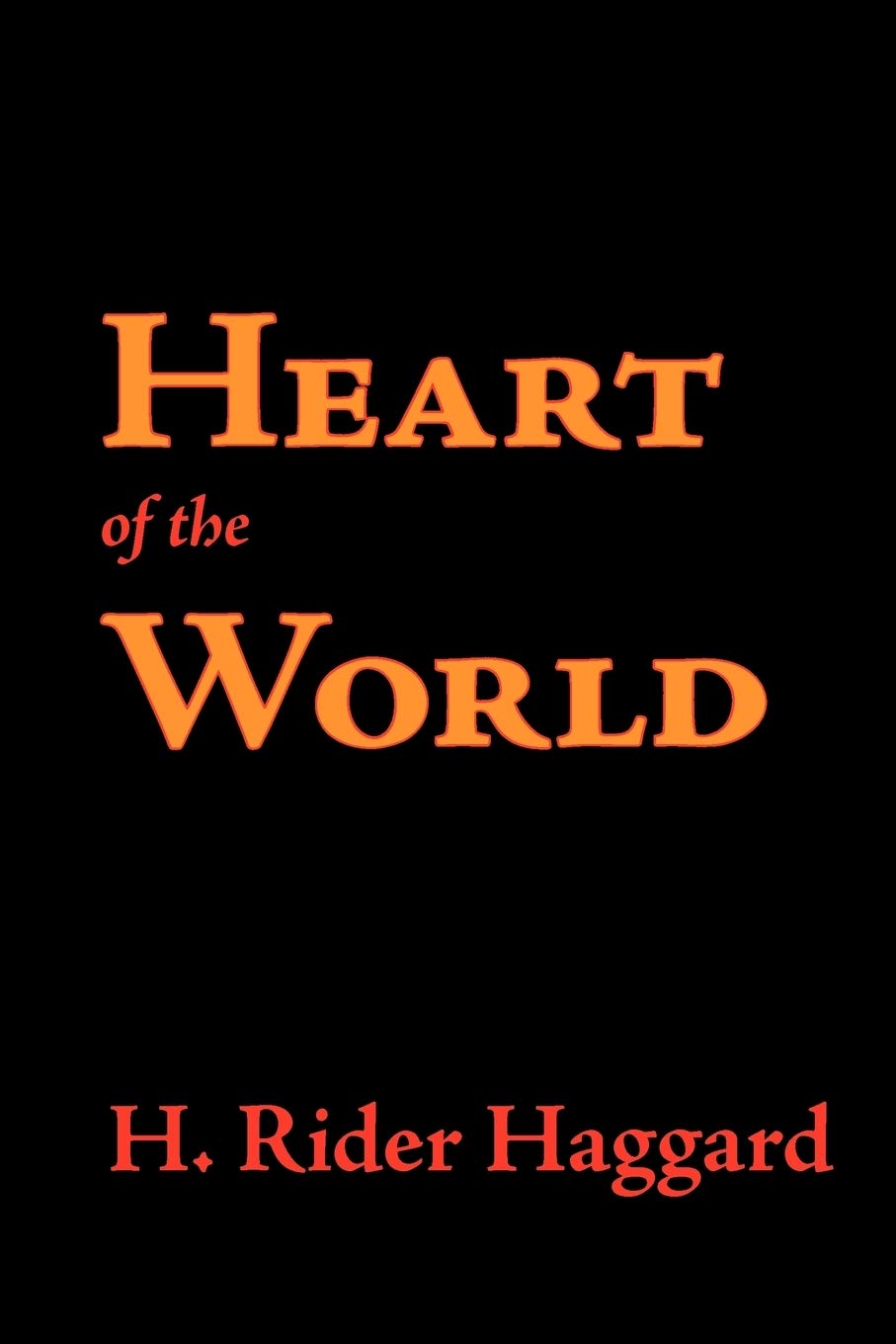 Heart Of The World,Used