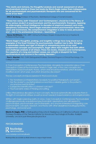Core Concepts in Contemporary Psychoanalysis (Psychological Issues),Used