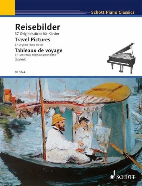 Travel Pictures: 37 Original Piano Pieces Schott Piano Classics Series,Used