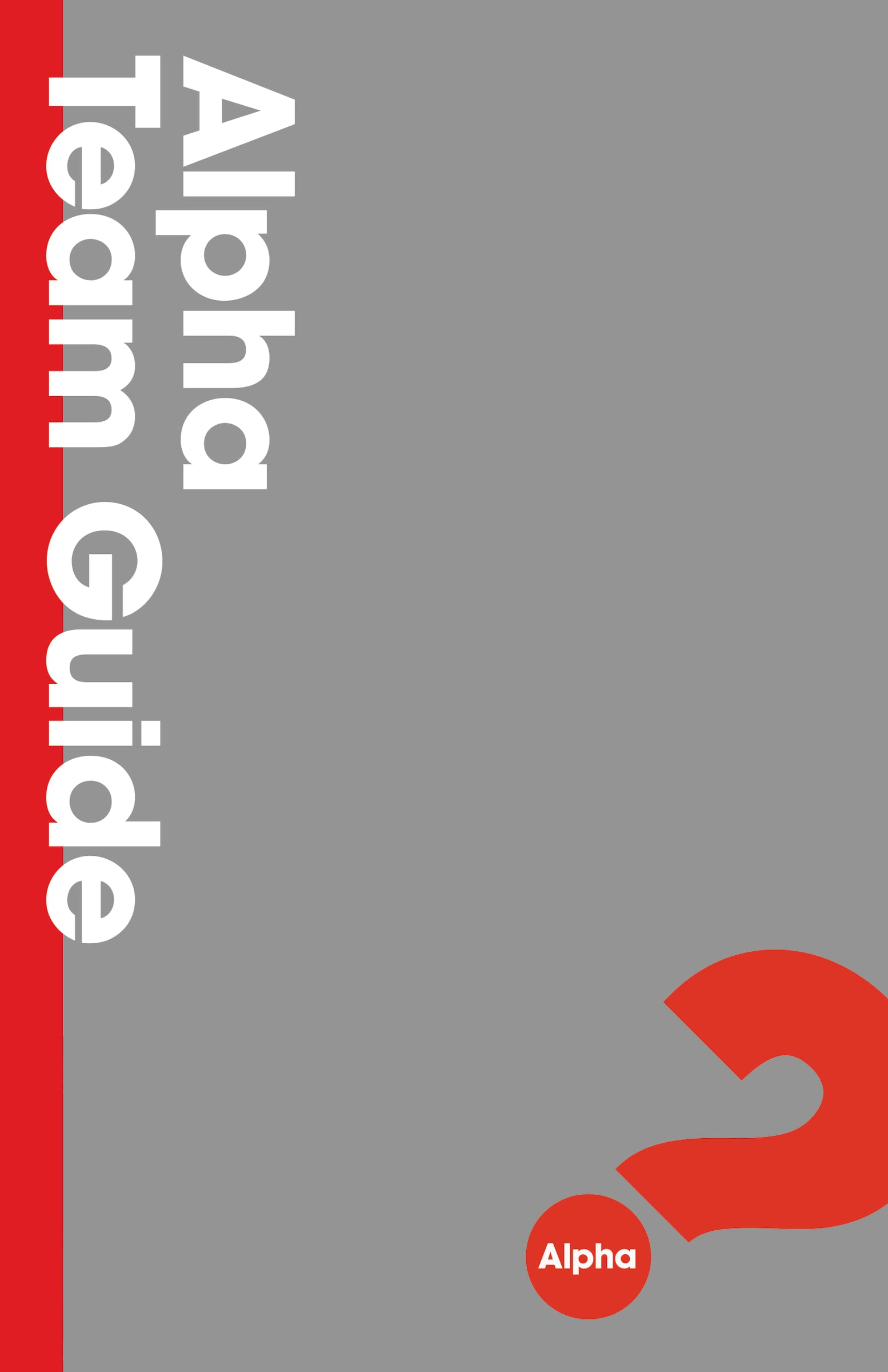 Alpha Team Guide,Used