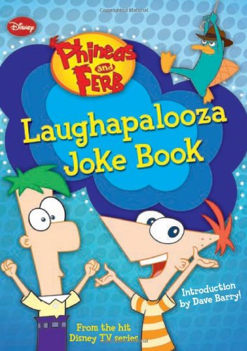 Phineas and Ferb Laughapalooza Joke Book,Used