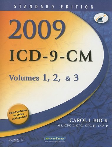 2009 ICD9CM, Volumes 1, 2, and 3 Standard Edition,New
