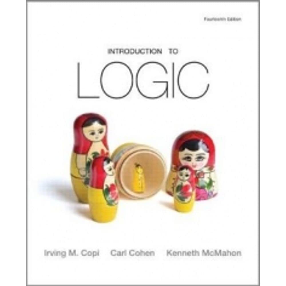 Introduction To Logic,New
