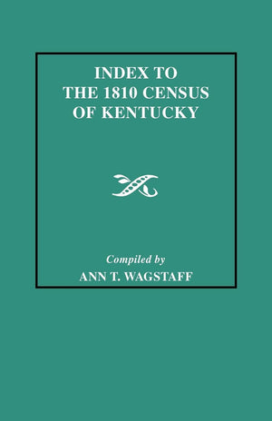 Index To The 1810 Census Of Kentucky,New