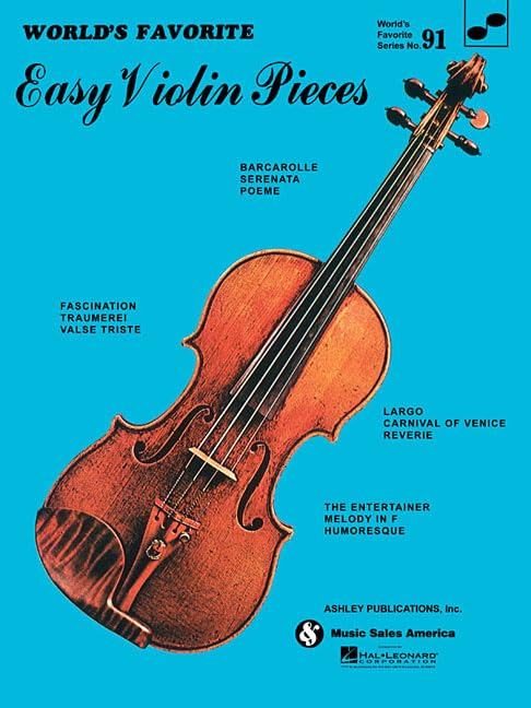 Easy Violin Pieces: World'S Favorite Series #91,New