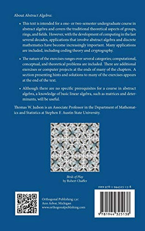 Abstract Algebra: Theory and Applications (2020)