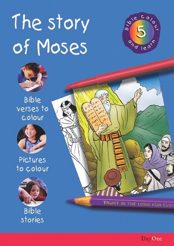 Bible Colour and Learn: 5 Moses,Used