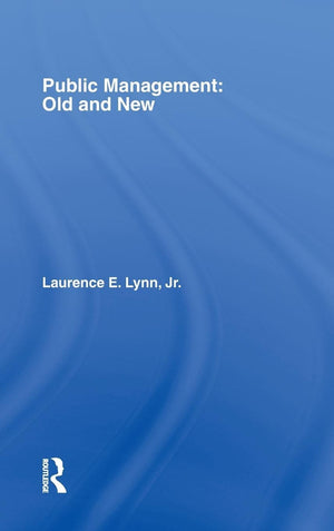 Public Management: Old And New,Used