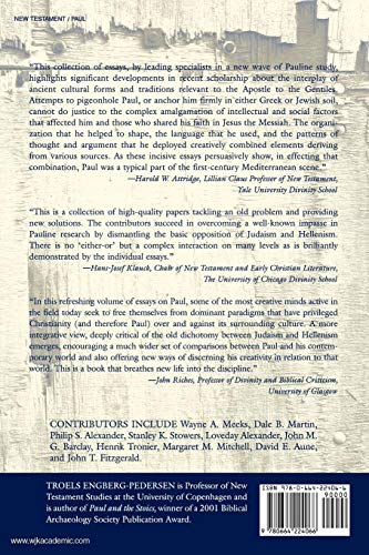 Paul Beyond the JudaismHellenism Divide,New